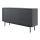 Ladekast ELI 154x82x39 cm zwart