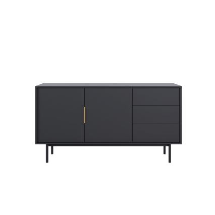 Ladekast ELI 154x82x39 cm zwart