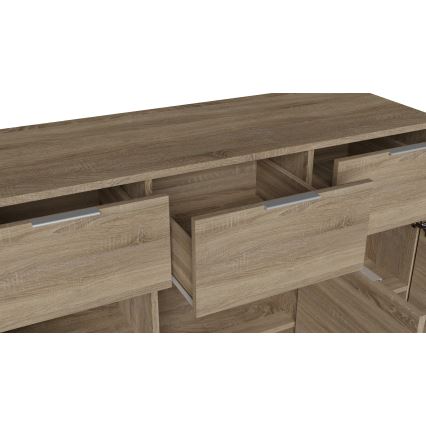 Ladekast HOPE 120x78x35 cm Sonoma eiken