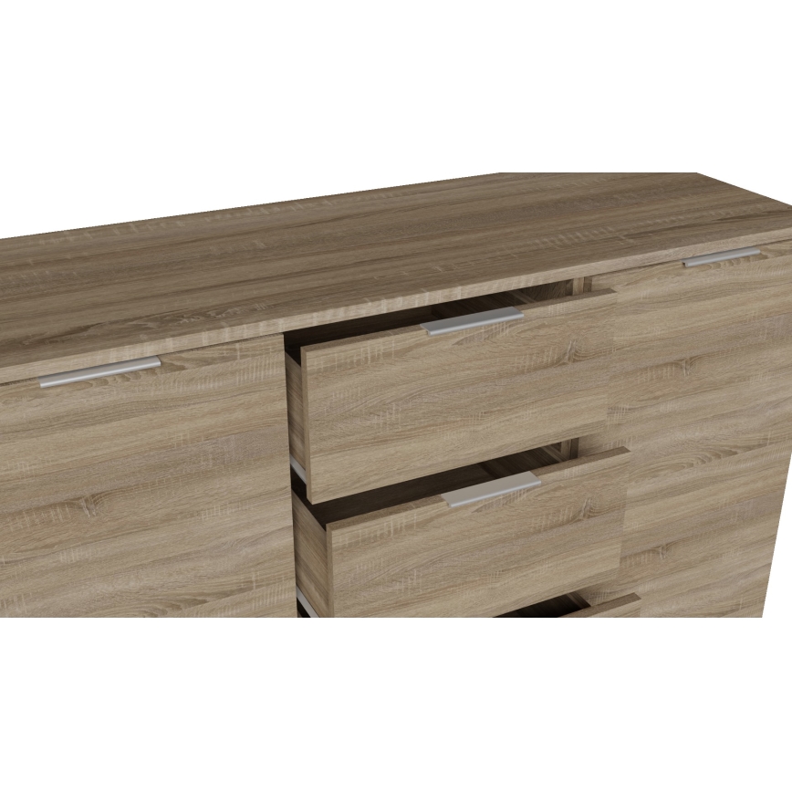Ladekast HOPE 120x78x35 Sonoma-eik