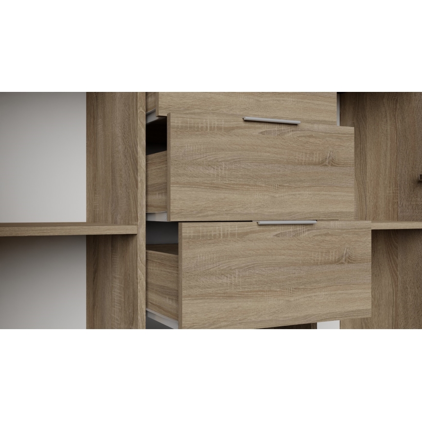 Ladekast HOPE 120x78x35 Sonoma-eik