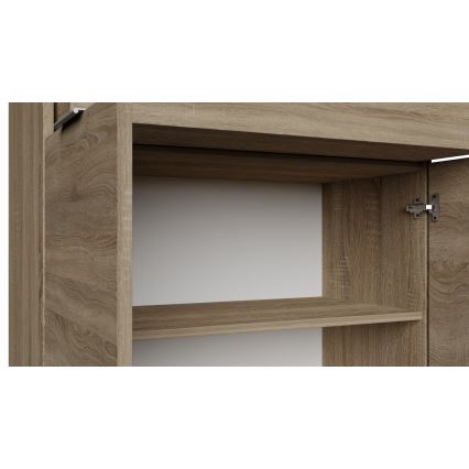Ladekast HOPE 80x78x35 cm Sonoma eiken