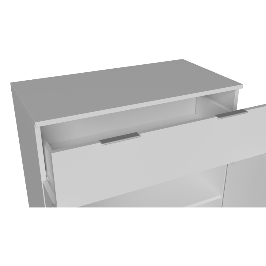 Ladekast HOPE 80x78x35 cm wit