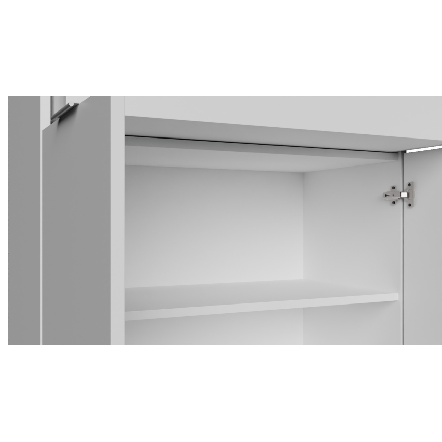 Ladekast HOPE 80x78x35 cm wit