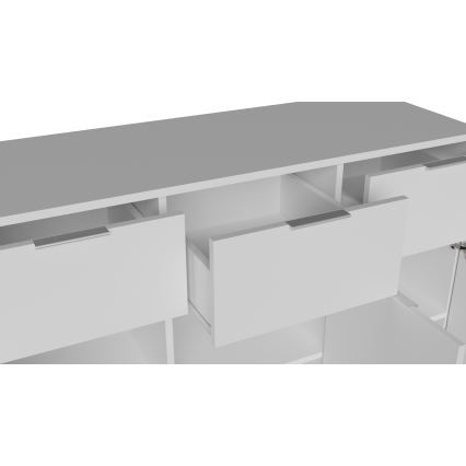 Ladekast HOPE 80x78x35 cm wit