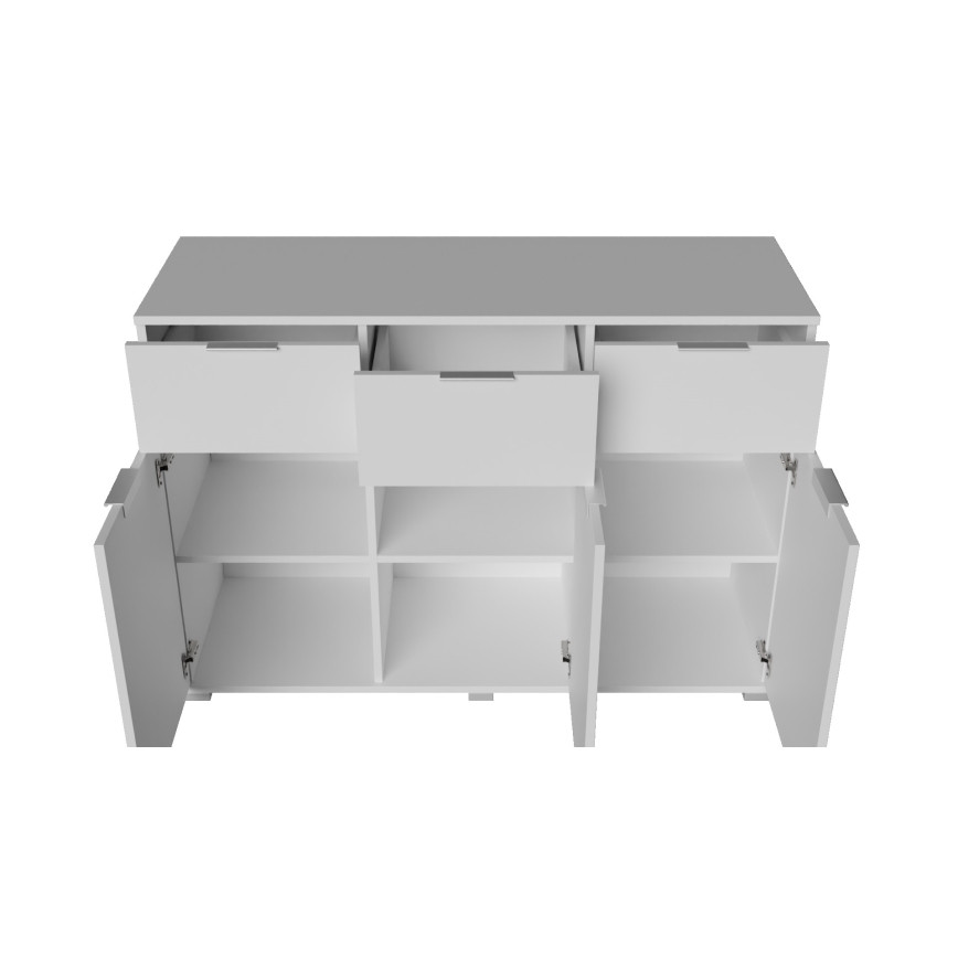 Ladekast HOPE 80x78x35 cm wit
