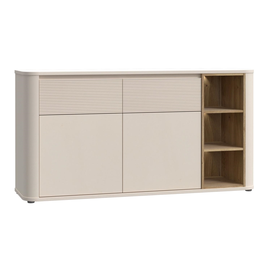 Ladekast INAR beige/eiken