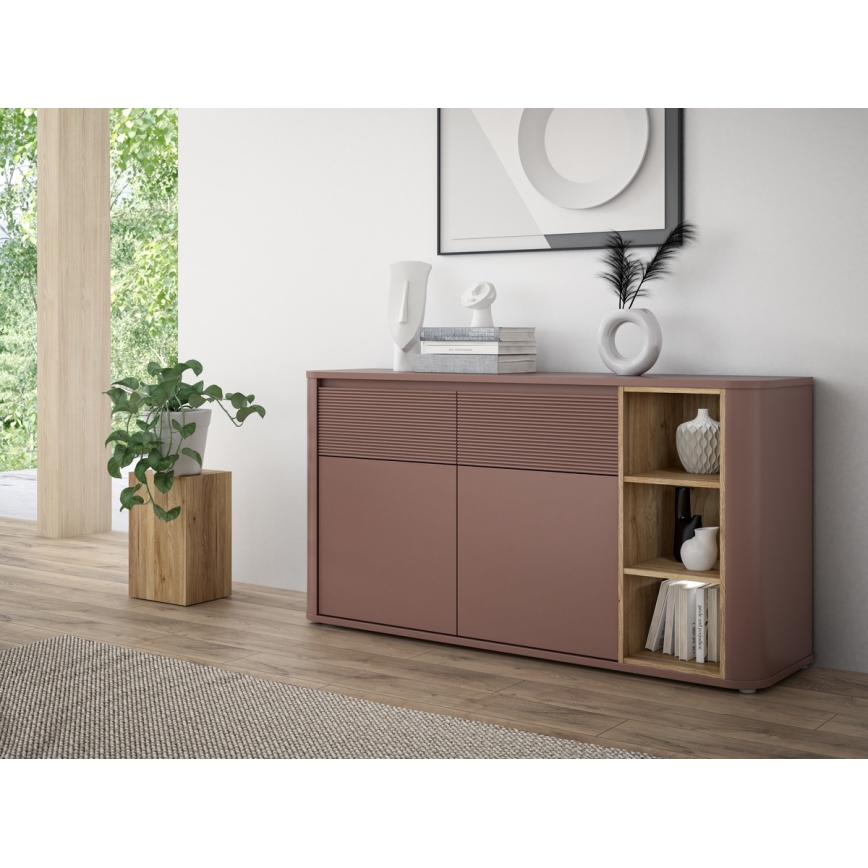 Ladekast INAR bruin/eiken