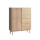 Ladekast KIOTO 106x130x37 cm in Cremona eik
