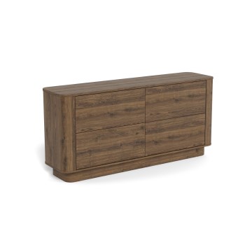 Ladekast MADERA 160x75 cm eiken