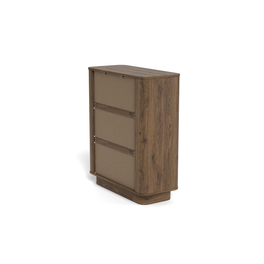 Ladekast MADERA 90 x 107 cm eiken