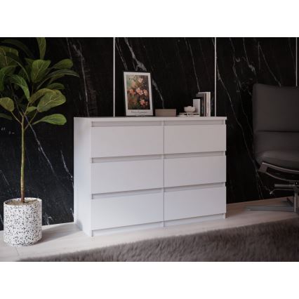 Ladekast MAO met lades, wit