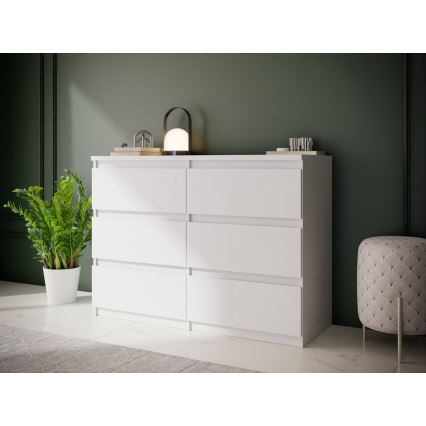 Ladekast MAO met lades, wit