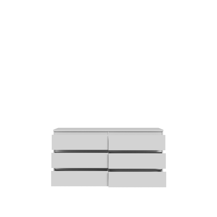 Ladekast MAO met lades, wit