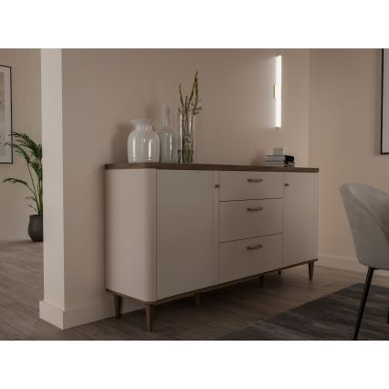 Ladekast met lades VIRO bruin/beige