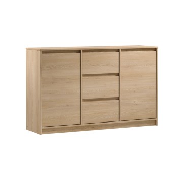 Ladekast MIYABI 138x86x40 cm, Cremona-eik