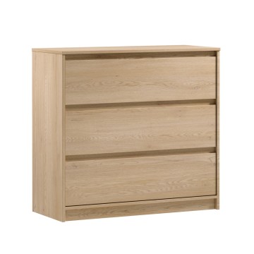 Ladekast MIYABI 92x86x40 cm eiken Cremona
