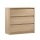 Ladekast MIYABI 92x86x40 cm eiken Cremona
