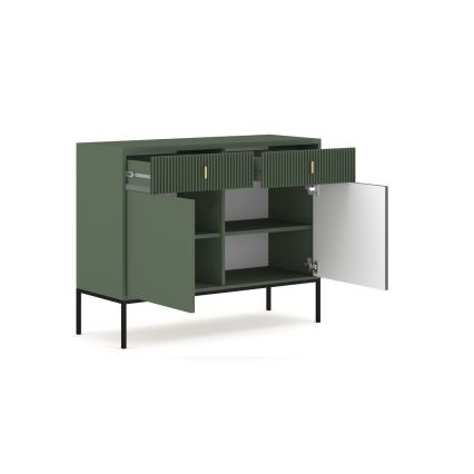 Ladekast SUE groen/zwart