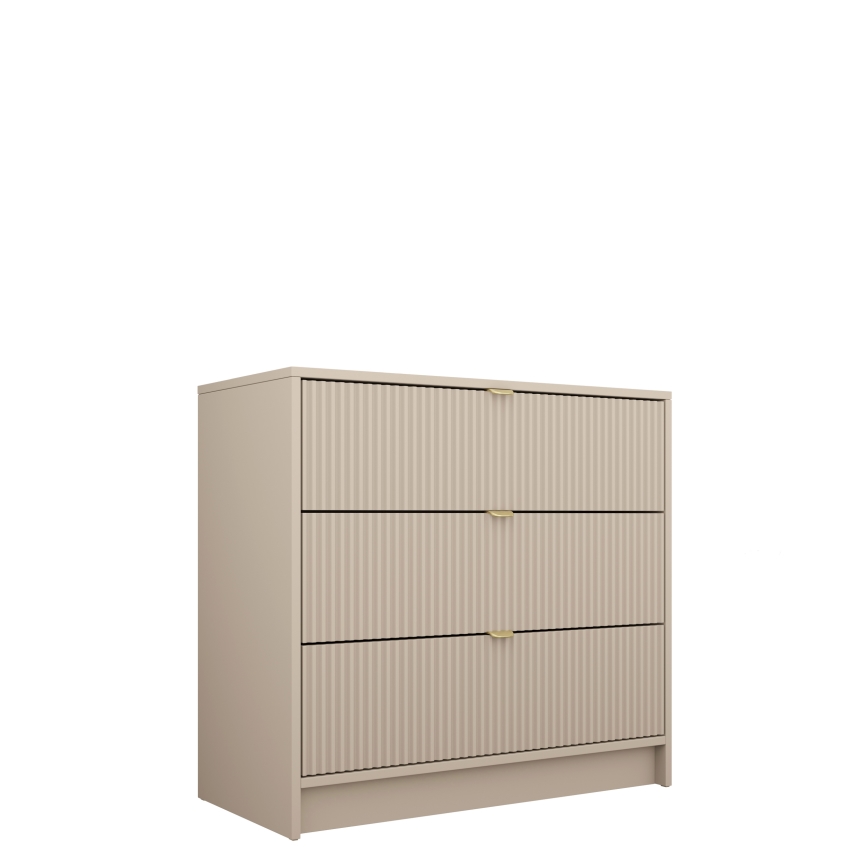 Ladekast TIRENO 80 x 75 cm beige