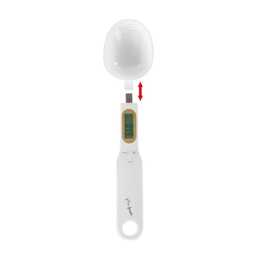 Lamart - Digitale weeglepel met LCD-display 1xCR2032 wit