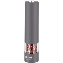 Lamart - Elektrische kruidenmolen 4xAA grijs