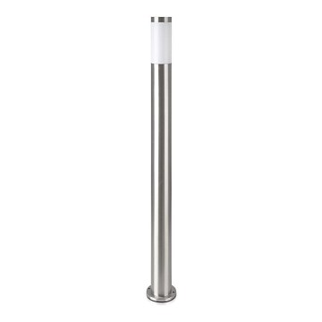 Lamp voor Buiten 1xE27/60W/230V IP44 110cm mat chroom