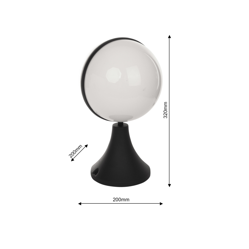 Lamp voor Buiten CIRCULO 1xE27/40W/230V IP44