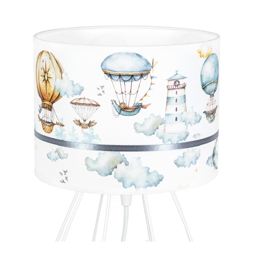 Lamp voor Kinderen PIKKI 1xE27/60W/230V blauw