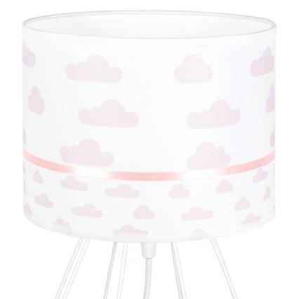 Lamp voor Kinderen PIKKI 1xE27/60W/230V roze