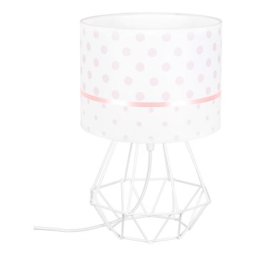 Lamp voor Kinderen PIKKI 1xE27/60W/230V roze