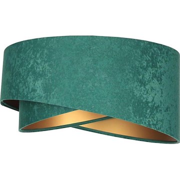Lampenkap voor kroonluchter GALAXY E27 diameter 45 cm groen/goud