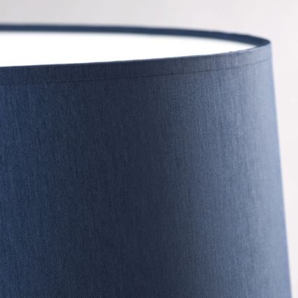 Lampenkap voor tafellamp en vloerlamp WINSTON E27 diameter 50 cm blauw