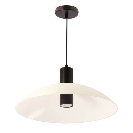 Lampet aan kabel TEDIN 1xGU10/15W/230V wit/zwart