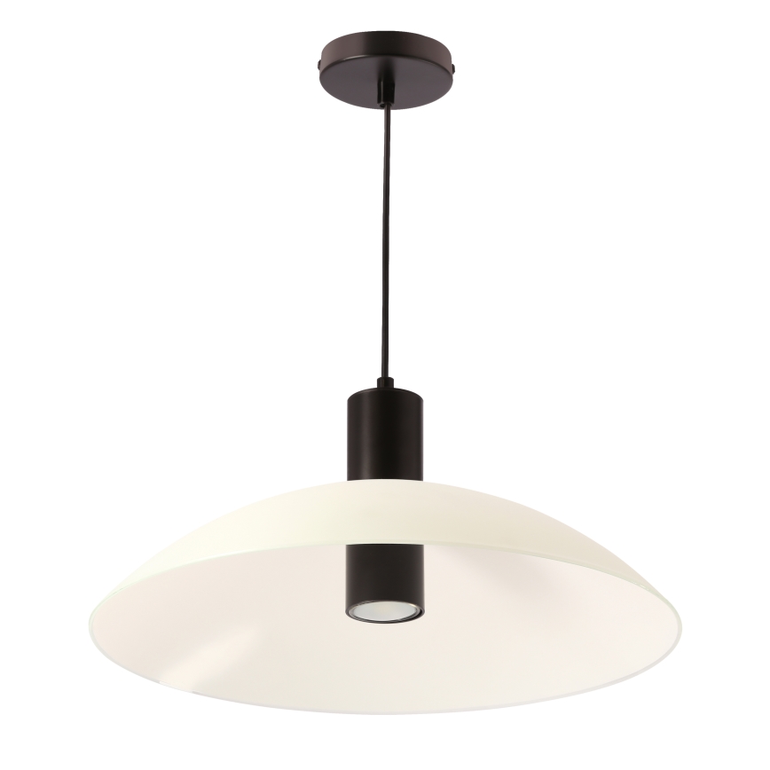 Lampet aan kabel TEDIN 1xGU10/15W/230V wit/zwart