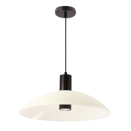 Lampet aan kabel TEDIN 1xGU10/15W/230V wit/zwart