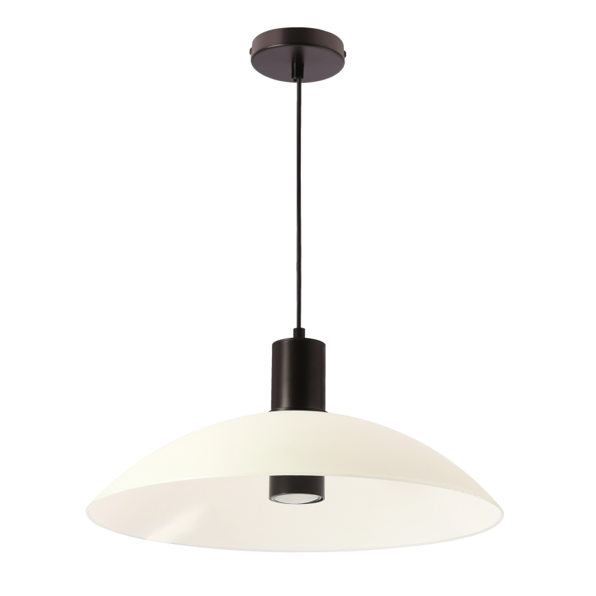 Lampet aan kabel TEDIN 1xGU10/15W/230V wit/zwart