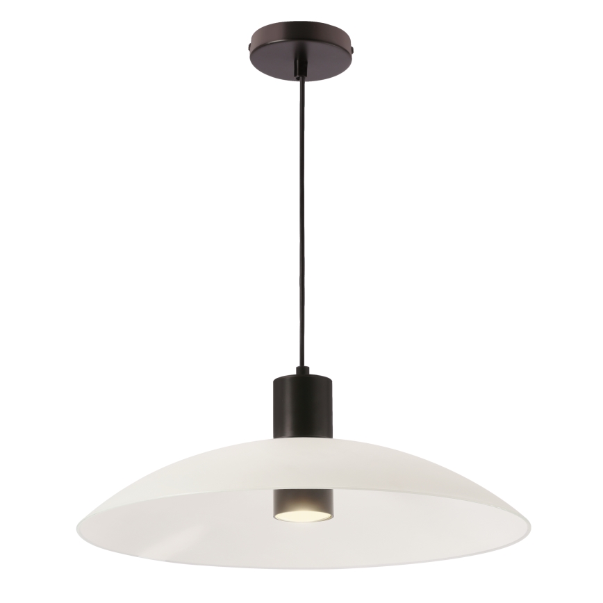 Lampet aan kabel TEDIN 1xGU10/15W/230V wit/zwart