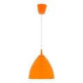 Lampsnoer EDI 1x E27, 60 W / 230 V, 90 cm, oranje