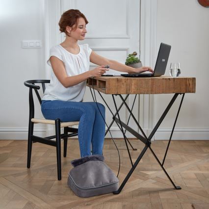 Lanaform - Elektrisch 2-in-1 Shiatsu voetmassageapparaat 30W/230V