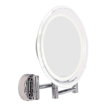 Lanaform - WALL LED/4xAAA Wandmake-up Spiegel