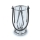 Lantaarn FRAGIL 26 cm glanzend chroom/zwart