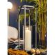 Lantaarn LAMPION 46 cm chroom/zwart
