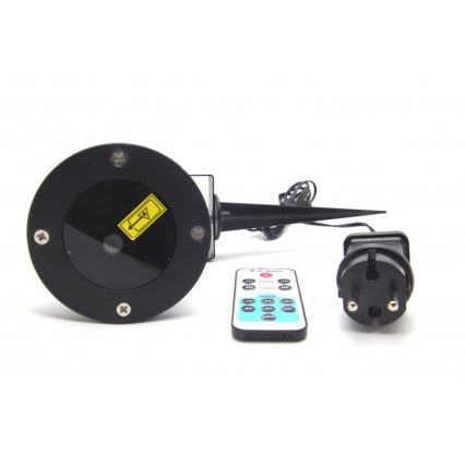 Laser projector met afstandsbediening 230V IP65