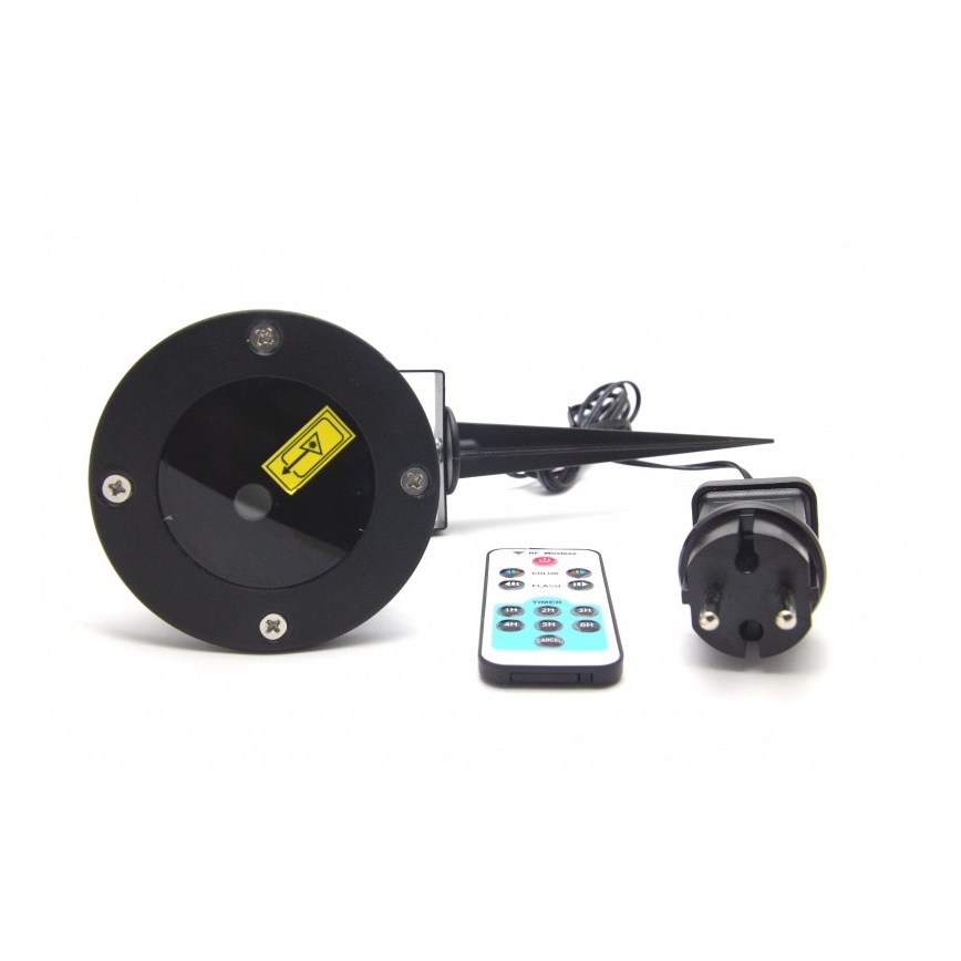 Laser projector met afstandsbediening 230V IP65