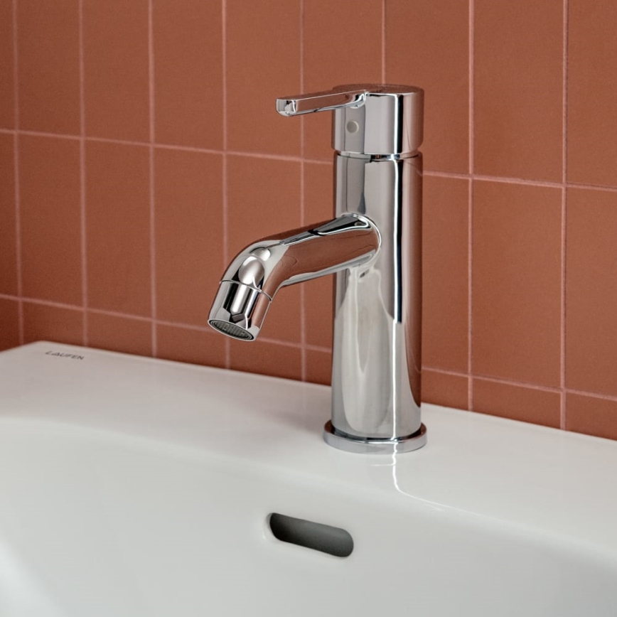 LAUFEN H3110810041201 - Wastafelmengkraan LUA 19,2 cm glanzend chroom