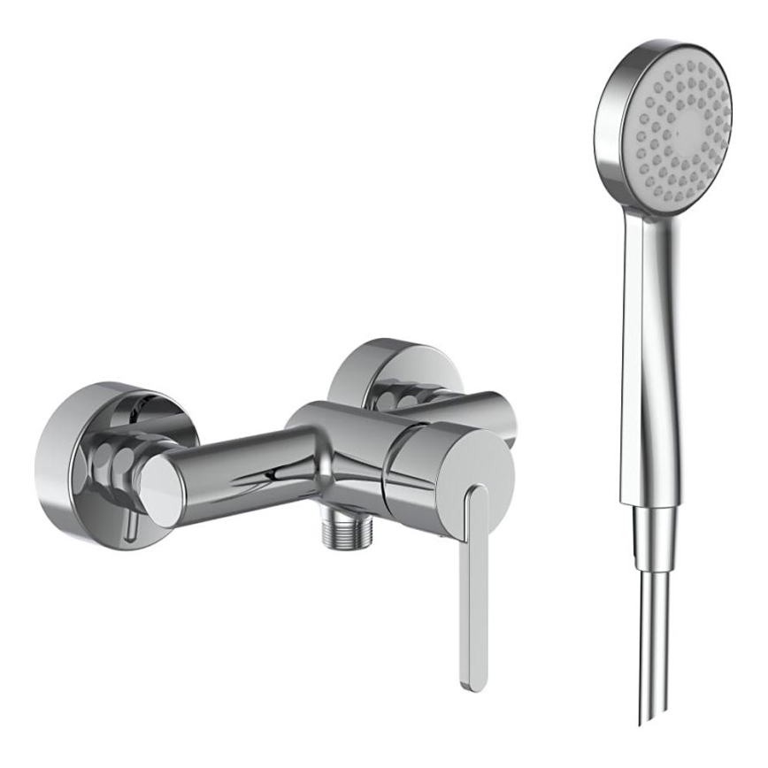 LAUFEN H3310810041311 - Doucheset met kraan LUA glanzend chroom