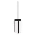 LAUFEN H3840610040001 - Wandgemonteerde WC-borstel NIARA, glanzend chroom