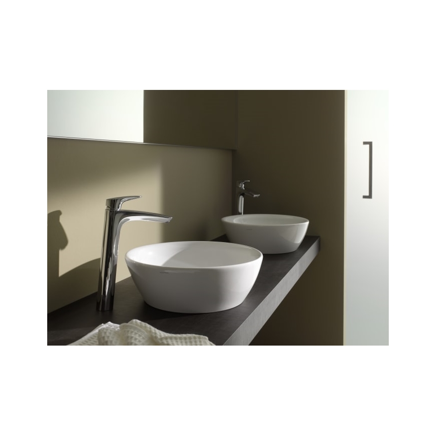 LAUFEN H8129620001091 - Opbouwwastafel PRO Ø 42 cm keramiek/wit