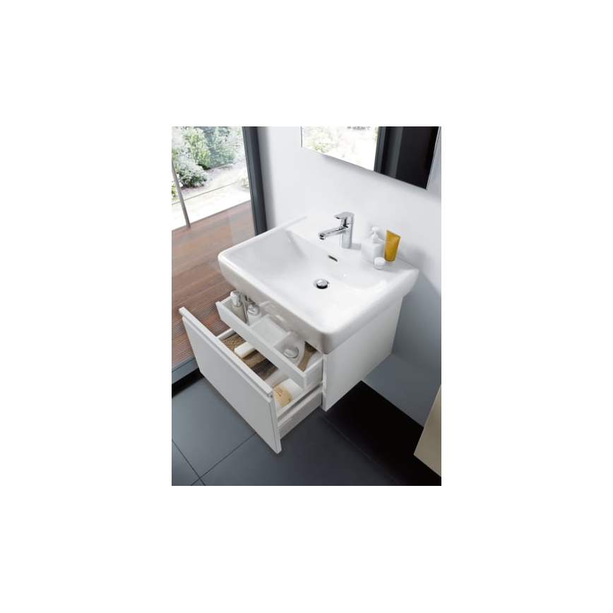 LAUFEN H8189510001041 - Aanrecht wastafel/aan de muur bevestigd PRO 55x48 cm keramiek/wit
